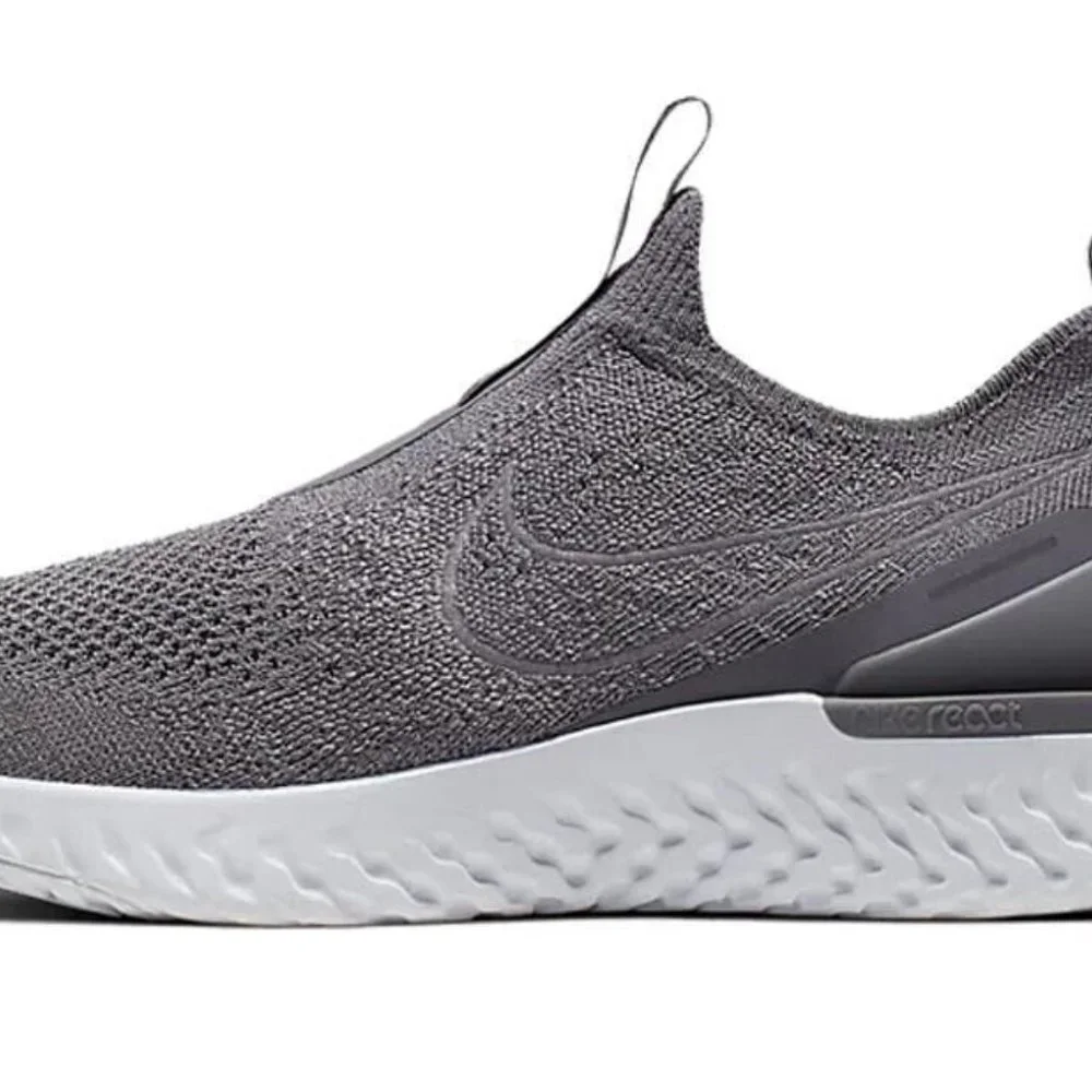 Nike Epic Phantom React Flyknit Running Shoe Grey BV0415-003 NEW Womens - Picture 2 of 6